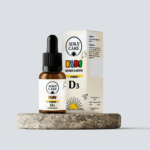 Vitamina D3 pentru copii Oase puternice, dinți sănătoși, imunitate naturală Vitamine Aura Care | 15 ml