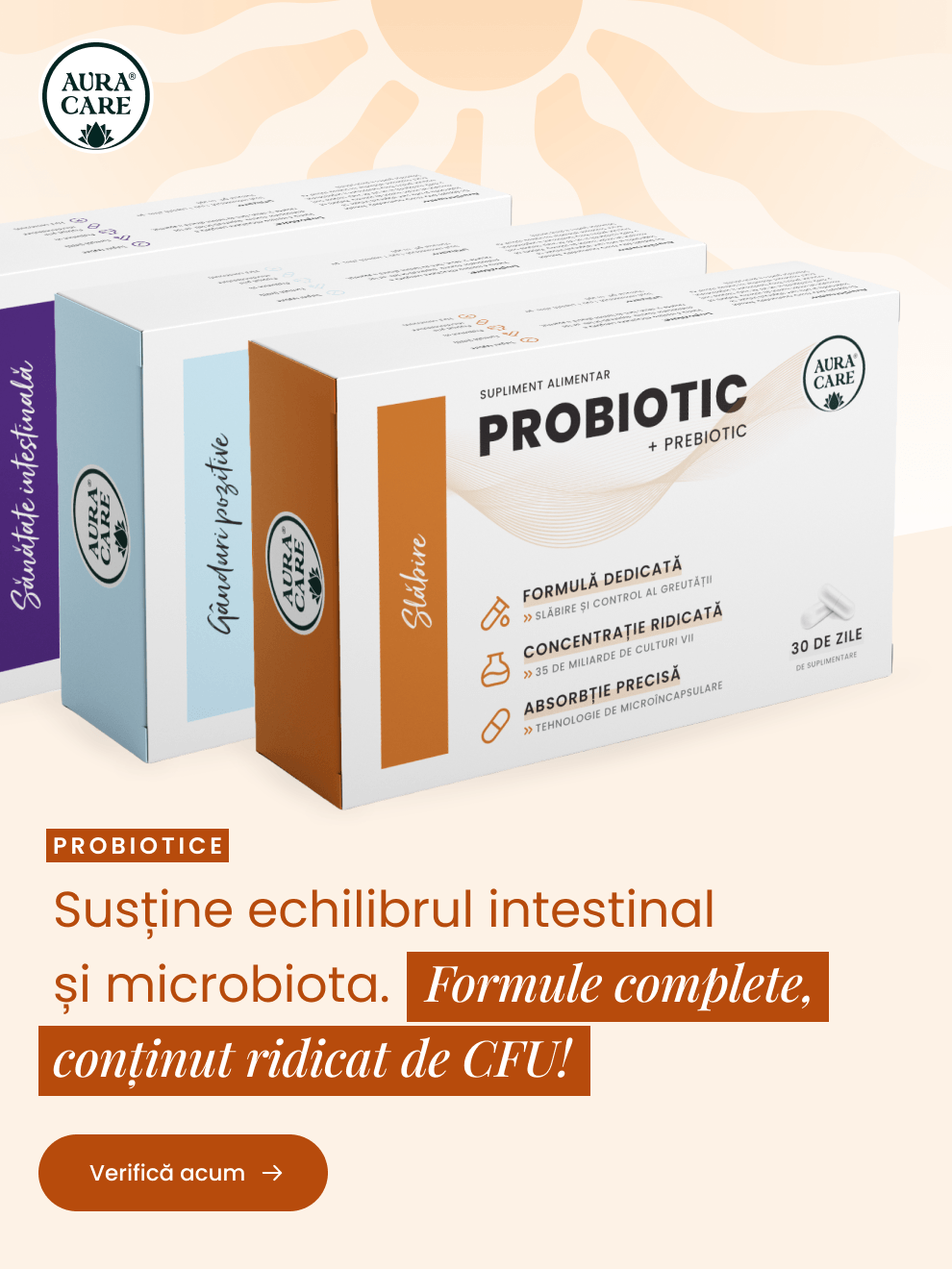 Probiotice Aura Care